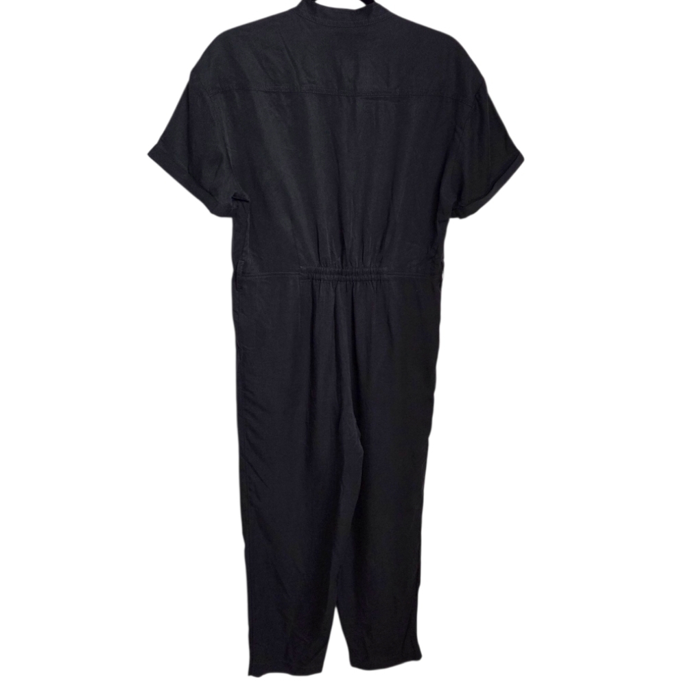 GAP Utility Jumpsuit Women's Size 8 Charcoal - Picture 2 of 10